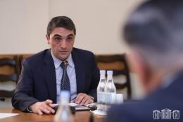 Minister of Environment Hakob Simidyan presented the draft "Program of the Government of the Republic of Armenia for 2021-2026". Progress and Results Report for 2022