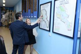 По случаю Международного дня музеев, министр окружающей среды Акоп Симидян посетил с рабочим визитом ГНКО Государственный музей природы Армении