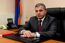 RA Minister of Nature Protection Aramayis Grirgoryan's congratulatory message