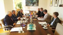 Арамаис Григорян в Германии  встретился с Федеральным министром   окружающей среды, охраны природы и безопасности ядерных реакторов ФРГ Барбарой Хендрикс и принял участие в  мероприятии, посвященном Армении