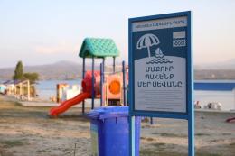 Preparatory work for the beach season is being actively carried out on public beaches-the arrangement and improvement of the territory